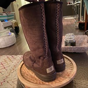 Tall UGG Boots with embroidery